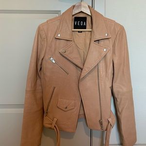 COPY - Veda Jayne pink leather jacket